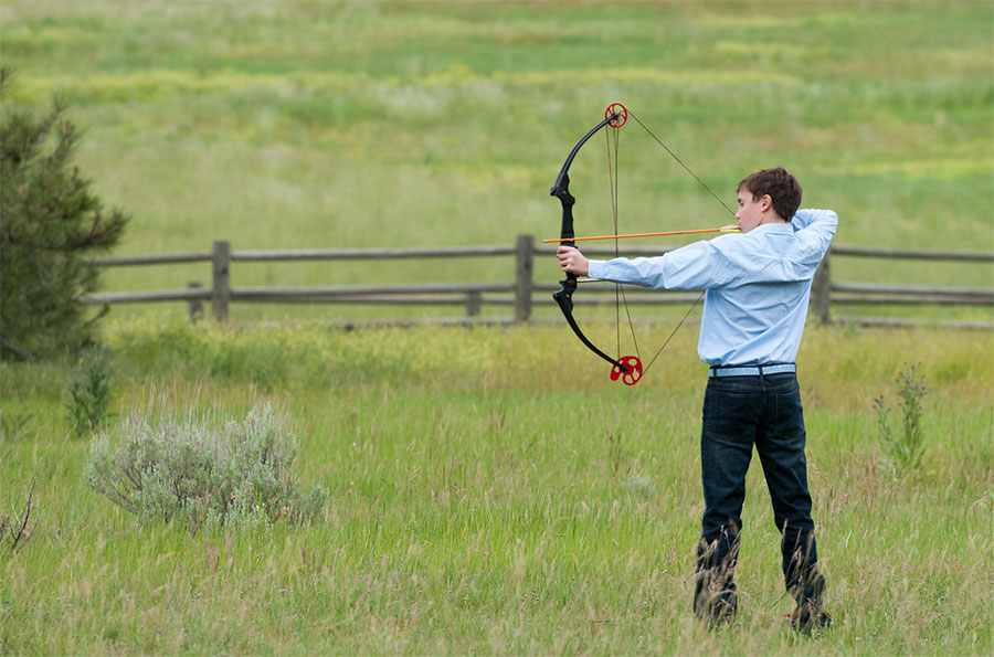 May the “Paws” be Ever in Your Favor -- Hunger Games competition entices families to visit Montana // (c) 2014 Paws Up