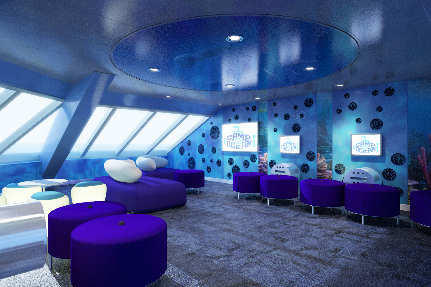 Carnival Attracts Kids With Camp Ocean